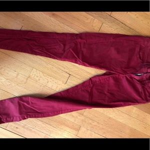 Red American Eagle jeans!